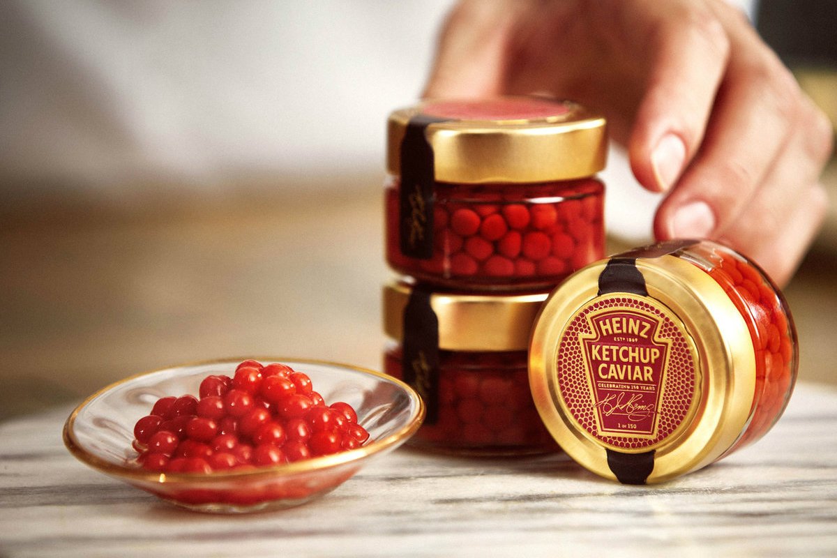 Ciekawostka molekularna, czyli... kawior z keczupu