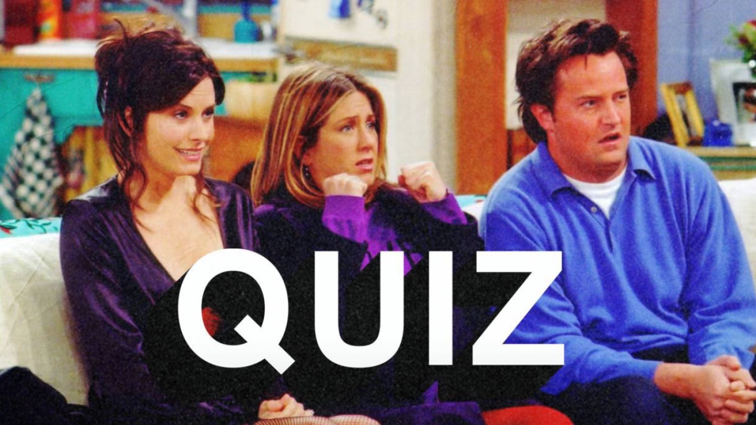 Prawda czy fałsz? Tylko 10 proc. osób rozwiąże ten quiz z lat 90. bez żadnej pomyłki Kadr z "Przyjaciół"