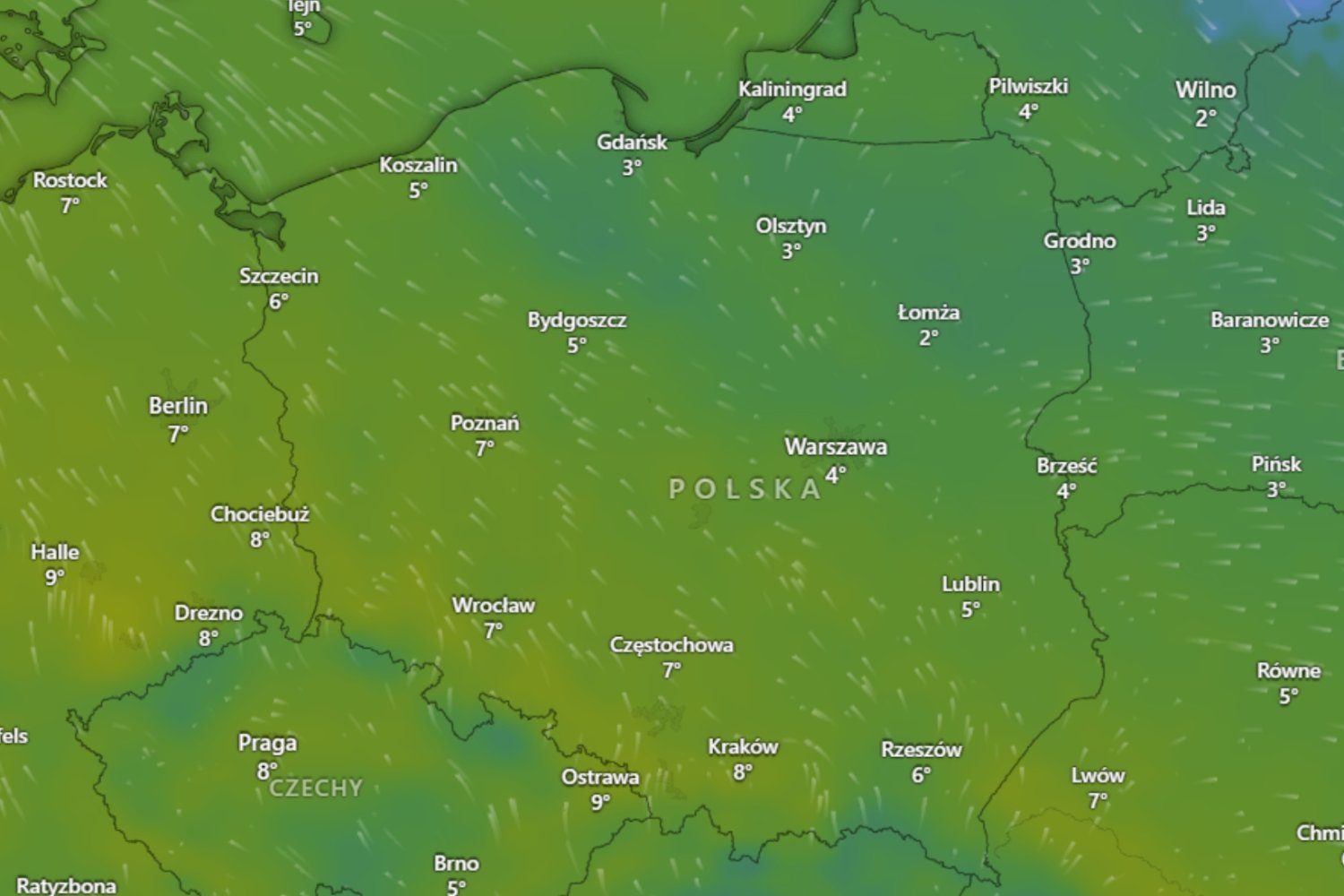 Pogoda na noc sylwestrową. Potem do Polski przyjedzie ochłodzenie.