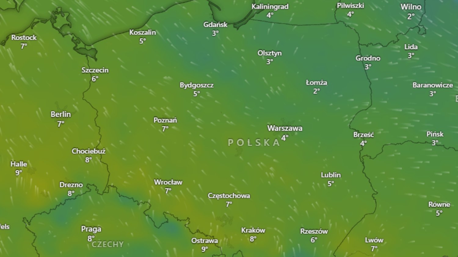 Pogoda na noc sylwestrową. Potem do Polski przyjedzie ochłodzenie.