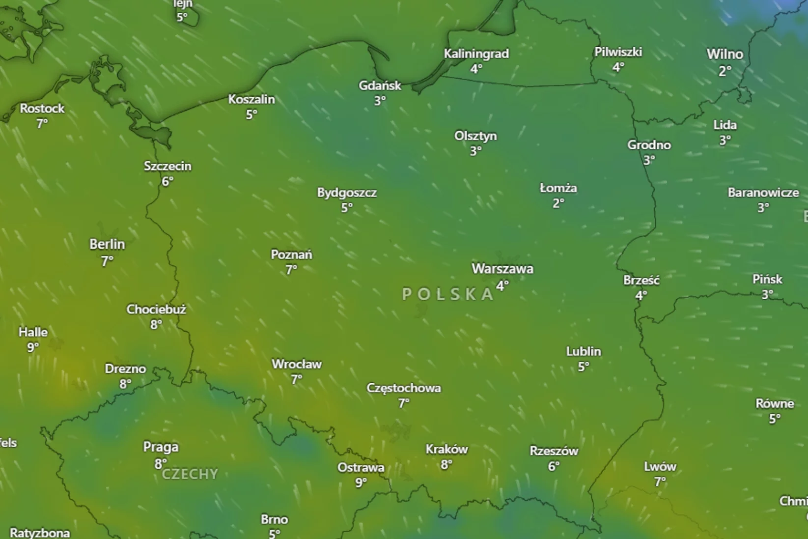 Pogoda na noc sylwestrową. Potem do Polski przyjedzie ochłodzenie.
