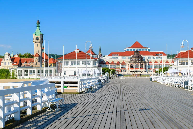 Molo w Sopocie to główna atrakcja kurortu.