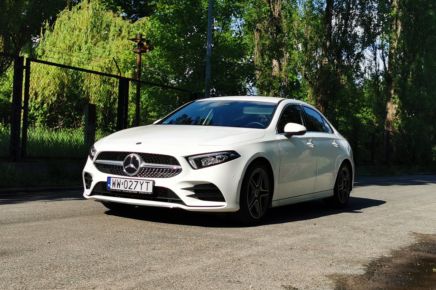 Tak się prezentuje nowy Mercedes klasy A w sedanie.