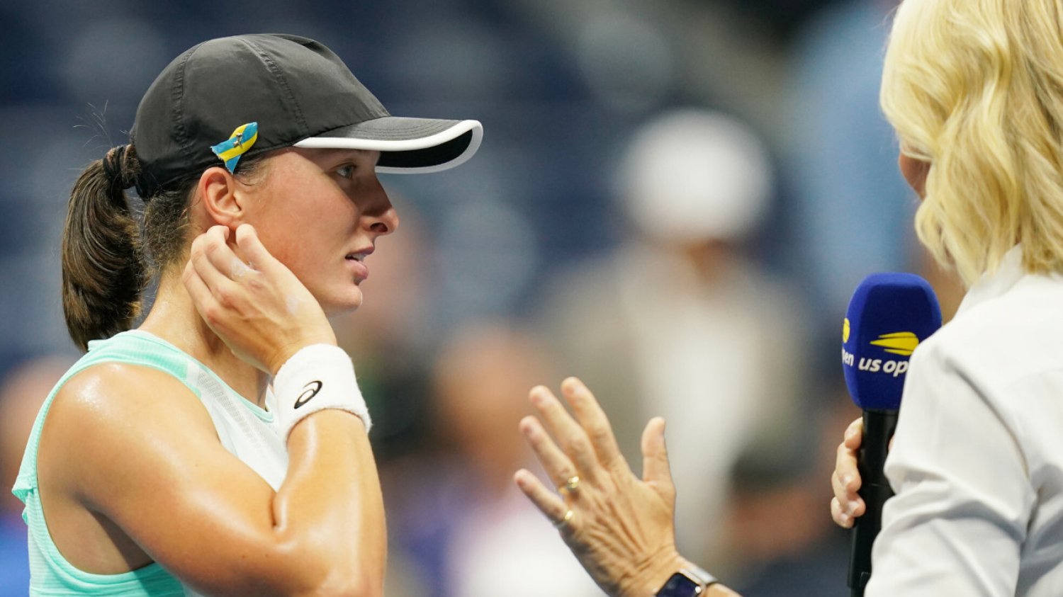 Iga Świątek w piątkowy poranek polskiego czasu, awansowała do finału wielkoszlemowego US Open.