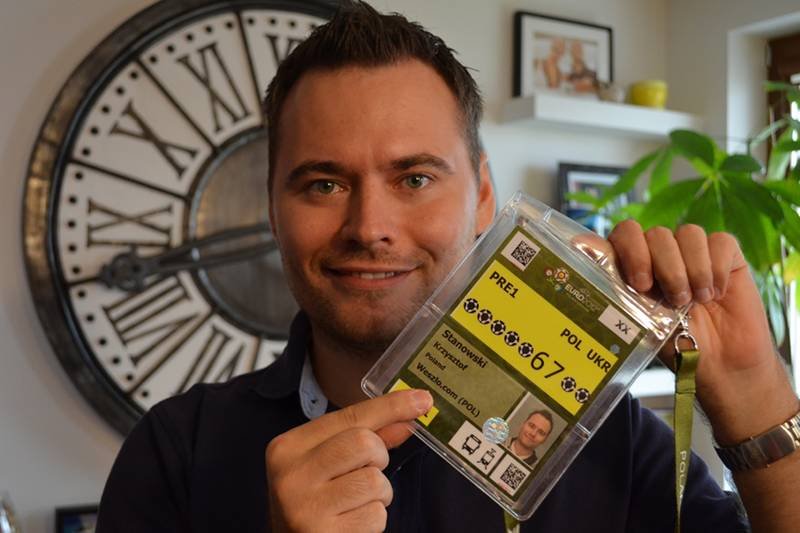 Szef portalu piłkarskiego Weszło, Krzysztof Stanowski