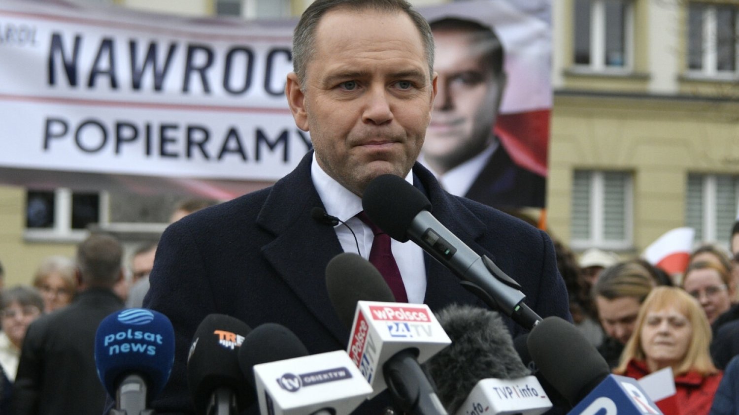 Incydent na spotkaniu z Nawrockim. Ludzie nagle zaczęli buczeć