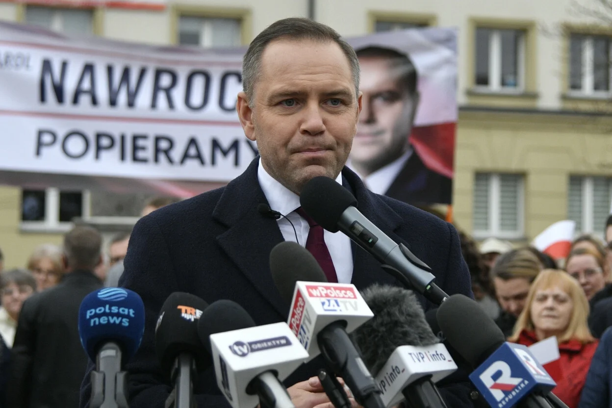 Incydent na spotkaniu z Nawrockim. Ludzie nagle zaczęli buczeć