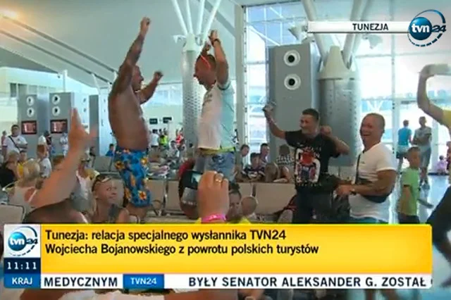 Wracający do ojczyzny Polacy byli w wyjątkowo dobrych nastrojach