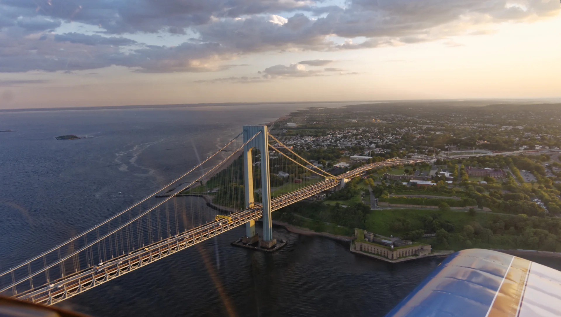 Verazzano bridge, wrota oceaniczne NYC