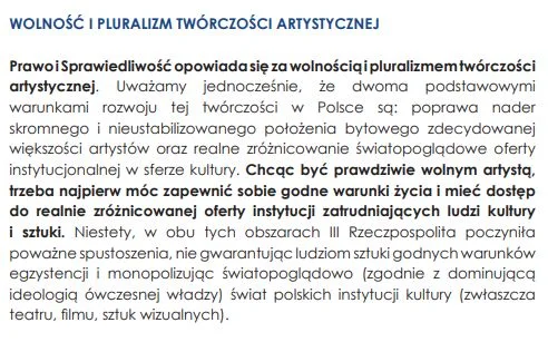 Program PiS, fragment.