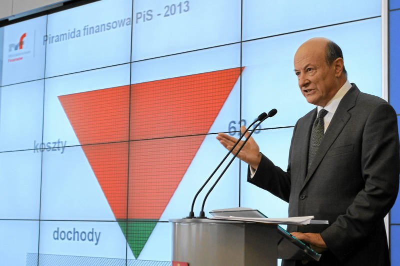 Minister finansów Jacek Rostowski