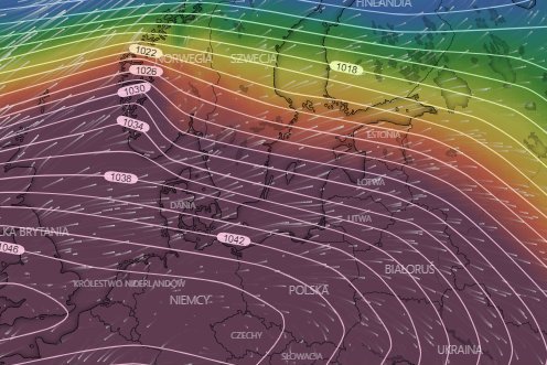 W Polsce w poniedziałek mogą paść rekordy ciśnienia atmosferycznego.