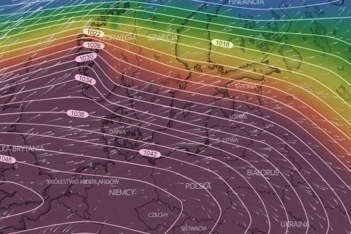 W Polsce w poniedziałek mogą paść rekordy ciśnienia atmosferycznego.