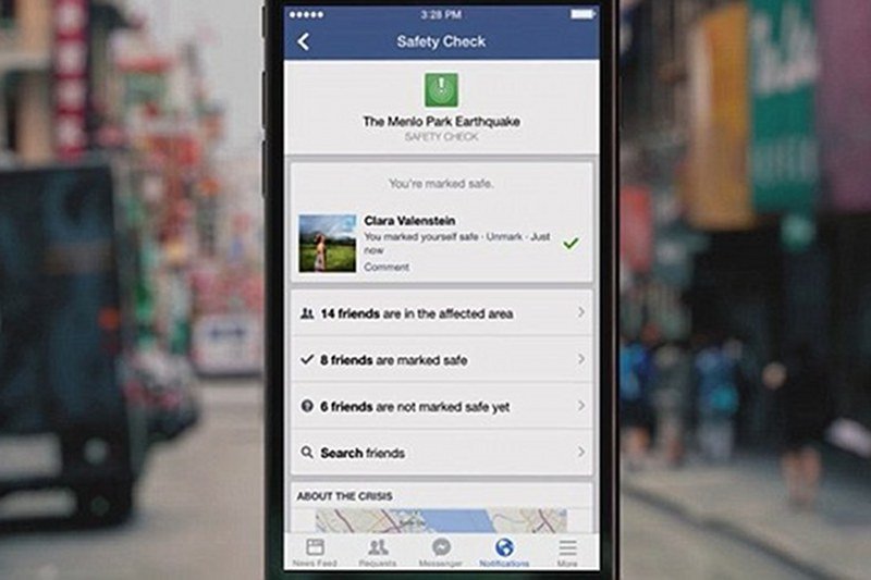 Aplikacja Safety Check