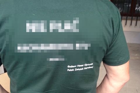 Dziennikarz "Rzeczpospolitej" o koszulce bojkotującej płacenie abonamentu.