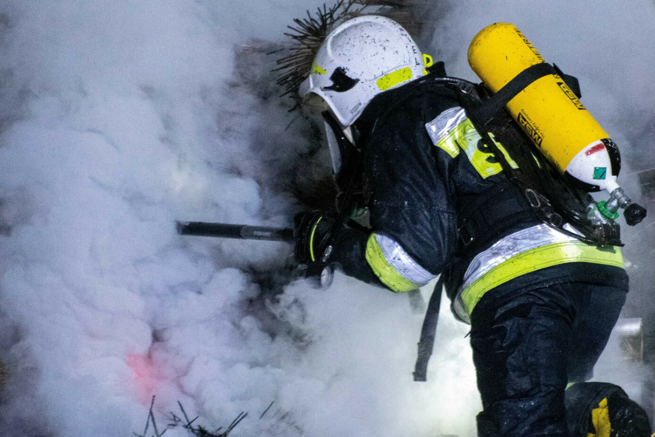 Śmiertelny pożar w Zachodniopomorskiem. Nie żyje poparzony mężczyzna