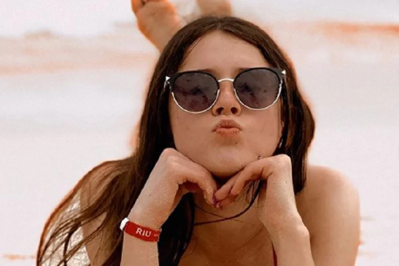 Roksana Węgiel pozowała na plaży na Dominikanie.