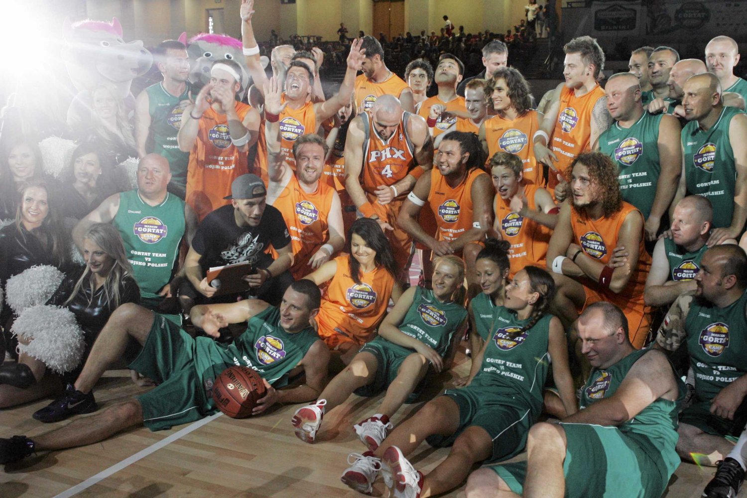 15.07.2012 WARSZAWA , TORWAR . MARCIN GORTAT CAMP 2012 . MECZ GORTAT TEAM - WOJSKO POLSKIE.