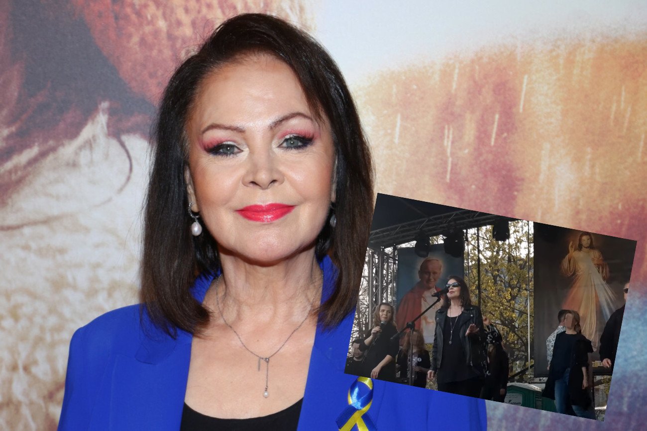 Izabela Trojanowska zaśpiewała na kościelnym koncercie o orgazmie.