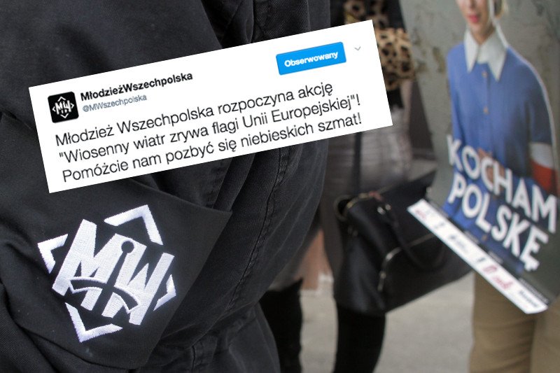 Młodzież Wszechpolska poczuła się wyjątkowo pewnie. Otwarcie namawia do łamania prawa