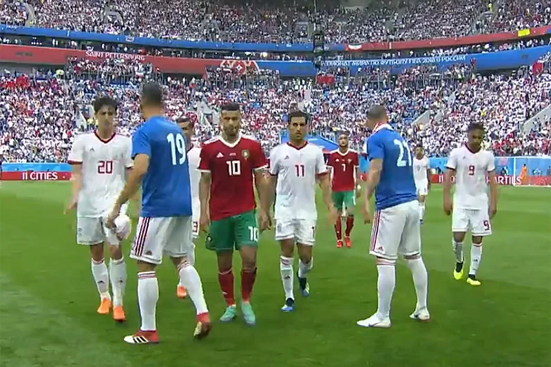 Piłkarzom Maroka nie udało się pokonać Irańczyków. Mecz kończy się wynikiem 0:0