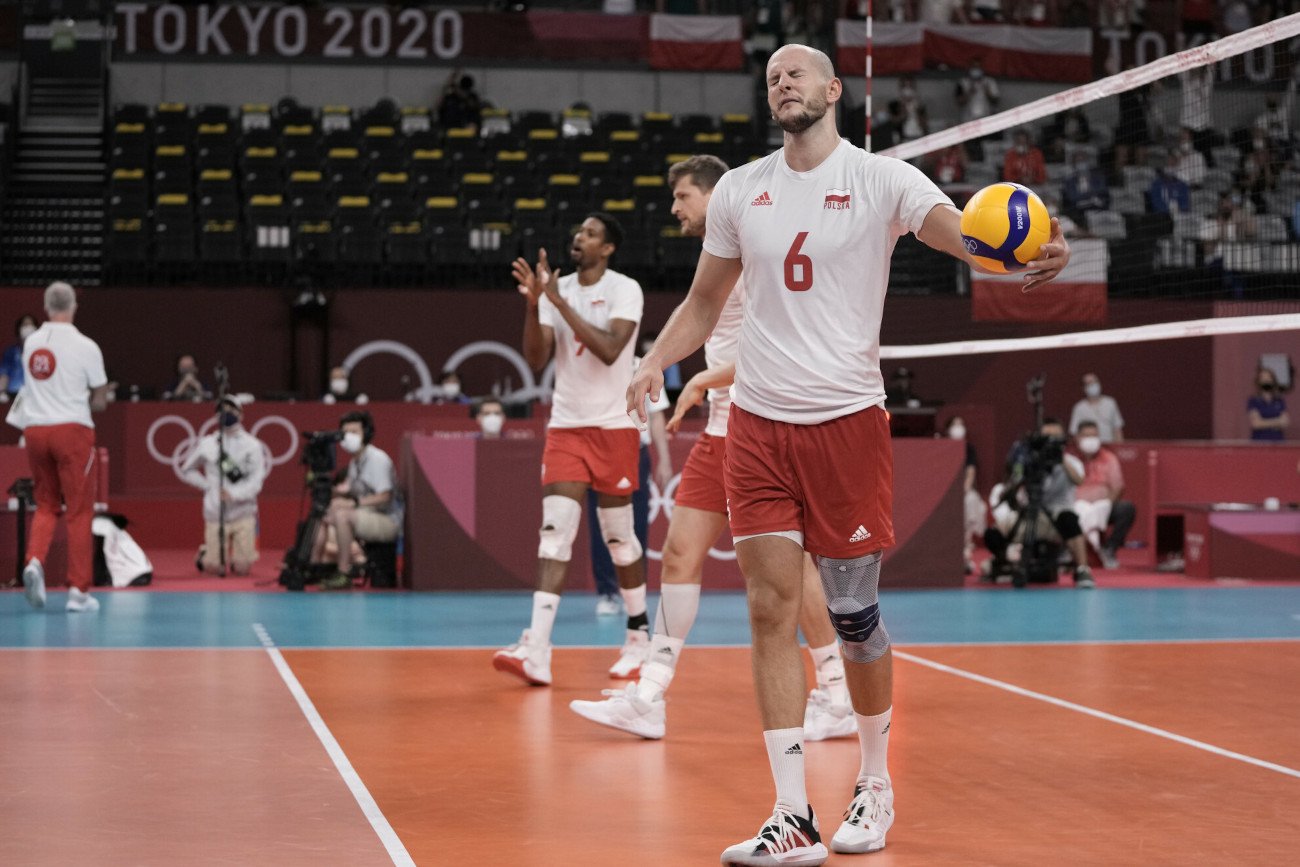 Bartosz Kurek i jego koledzy przegrali 2:3 z reprezentacją Francji ćwierćfinałowy mecz na igrzyskach w Tokio