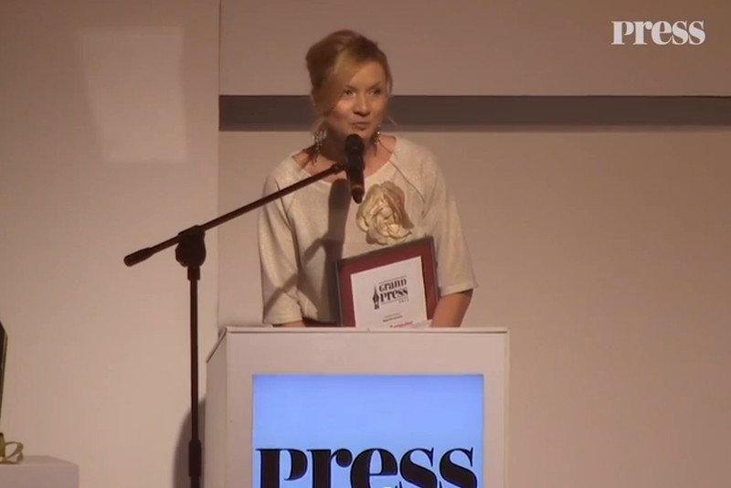 Laureatka Grand Pressa z "Wyborczej": Może ktoś rozważy zatrudnienie mnie na etat? "Głupia sprawa"