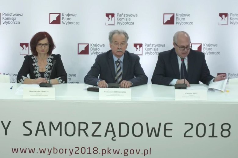 PKW podała frekwencję w wyborach samorządowych z godz. 17.