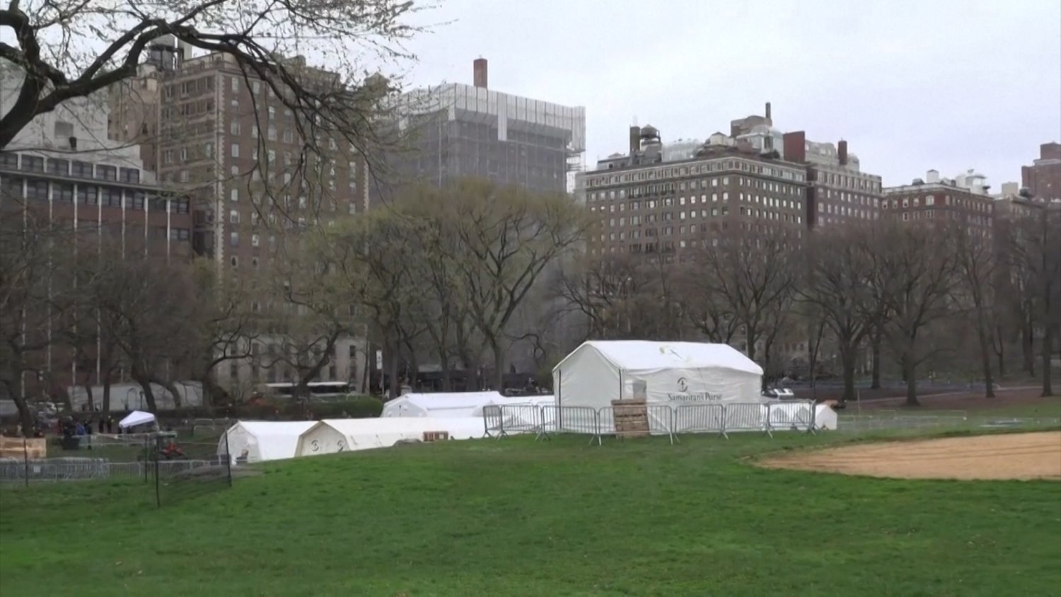 Szpital polowy w Central Parku