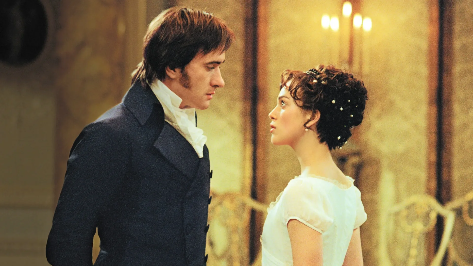 Keira Knightley i Matthew Macfadyen w filmie "Duma i uprzedzenie"