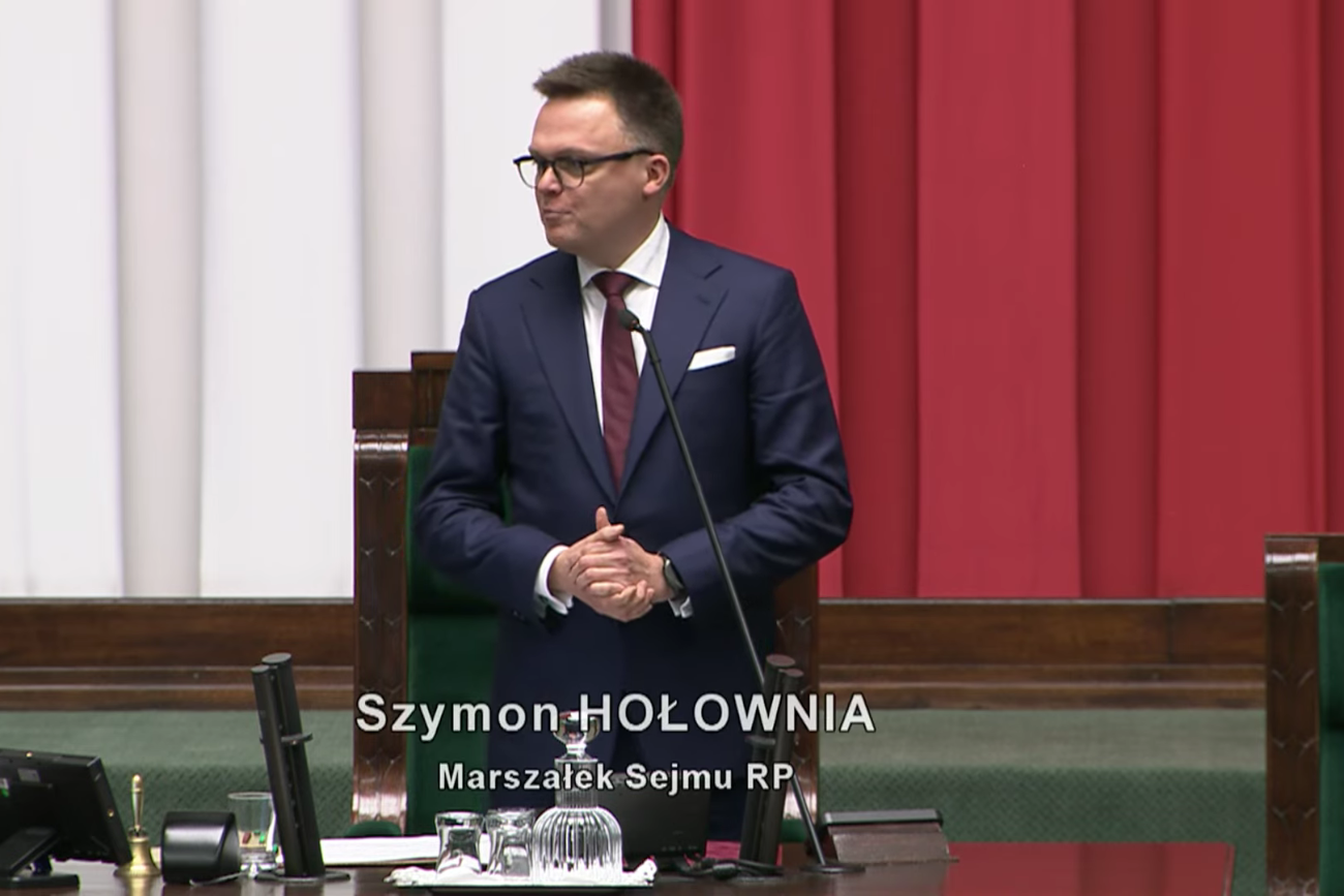 Szymon Hołownia nowym marszałkiem Sejmu. Tak zagłosowali posłowie