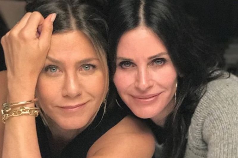 Courteney Cox wcieliła się w postać Monici w "Przyjaciołach".