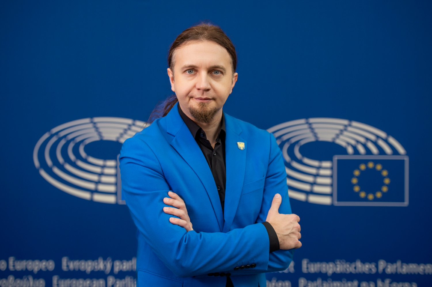 Europoseł Łukasz Kohut z Lewicy.