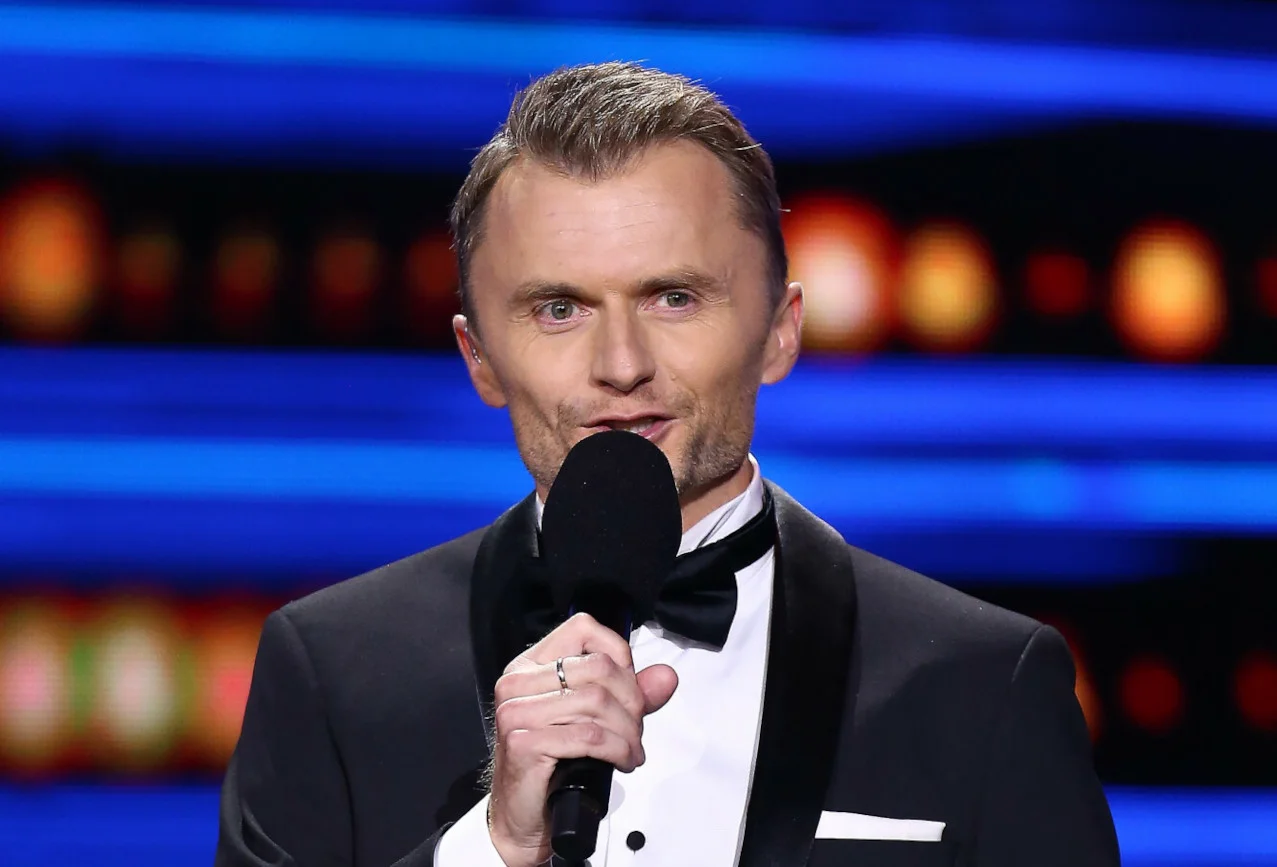 Dziennikarz TVN Piotr Jacoń.