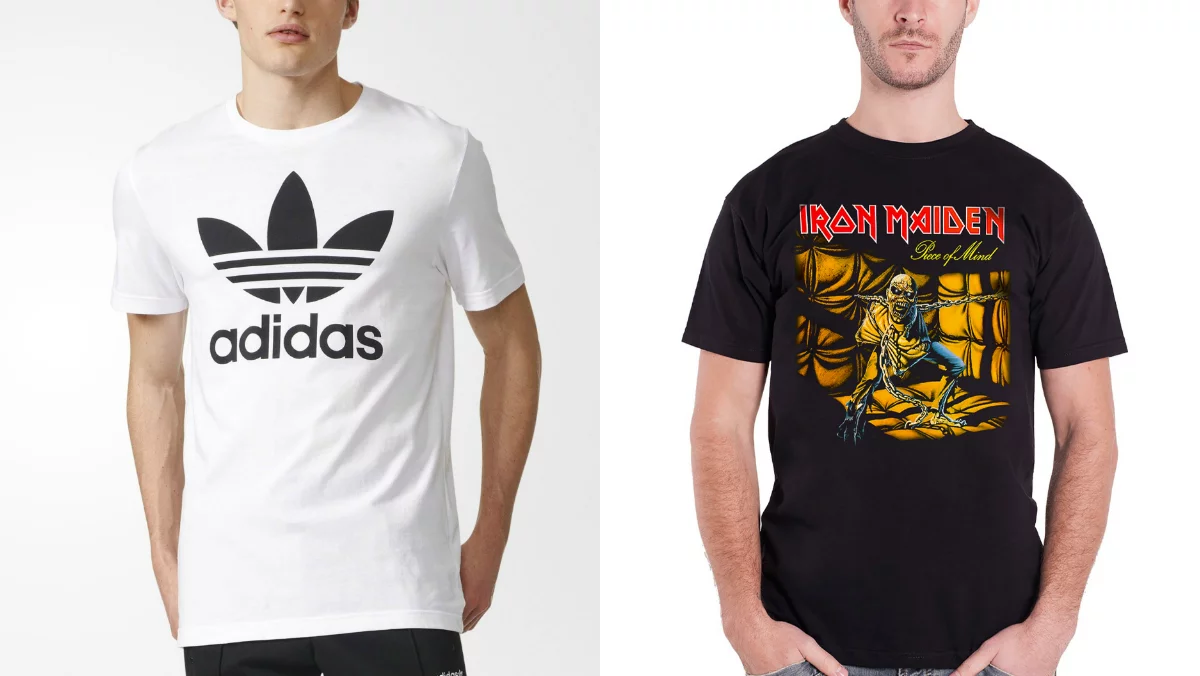 Czy to Adidas czy Iron Maiden – koszulki z nadrukami na męskich piersiach nie cieszą się zbytnim powodzeniem wśród kobiet.