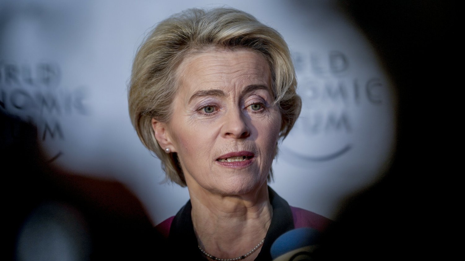 Ursula von der Leyen w Davos