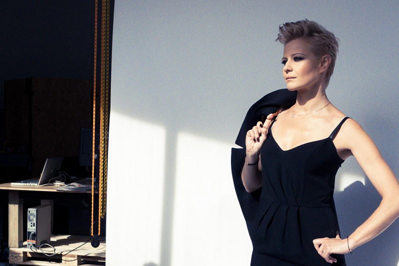 Małgorzata Kożuchowska - backstage sesji Aryton