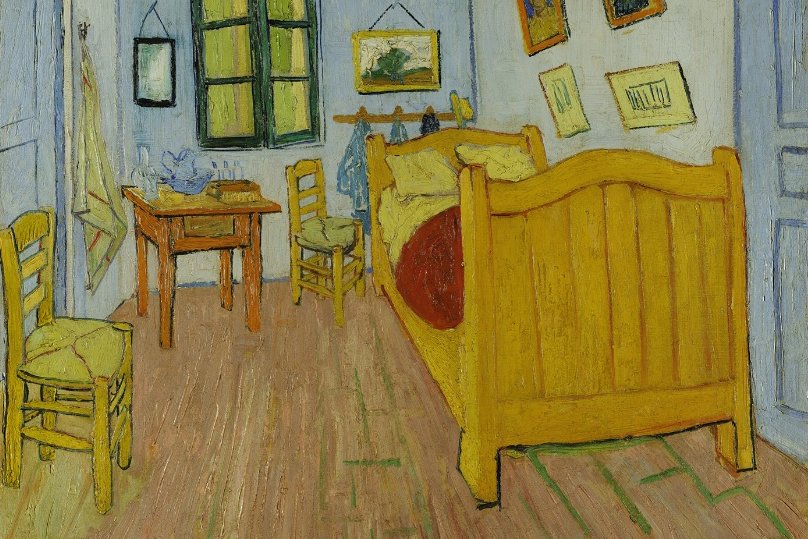 "The Bedroom", Vincent Van Gogh, Muzeum Van Gogha w Amsterdamie