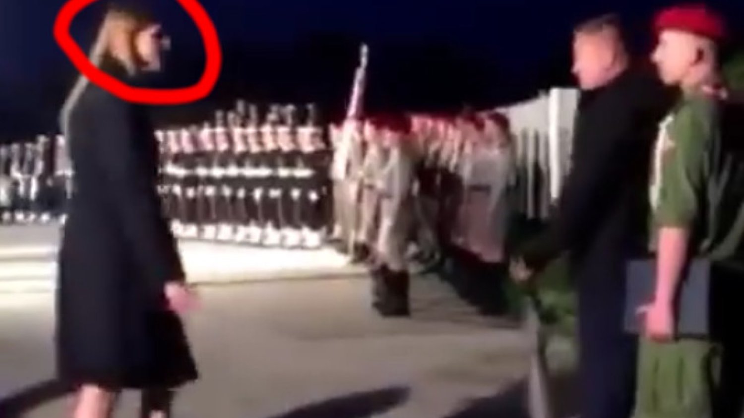 To ta kobieta nie pozwoliła harcerzowi wejść na mównicę na Westerplatte.
