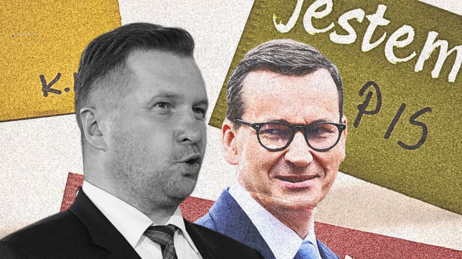 PiS Czarnka kupi Polaków? "Morawiecki odejdzie, gdy zobaczy, jak ludzi to odrzuca" Przemysław Czarnek i Mateusz Morawiecki