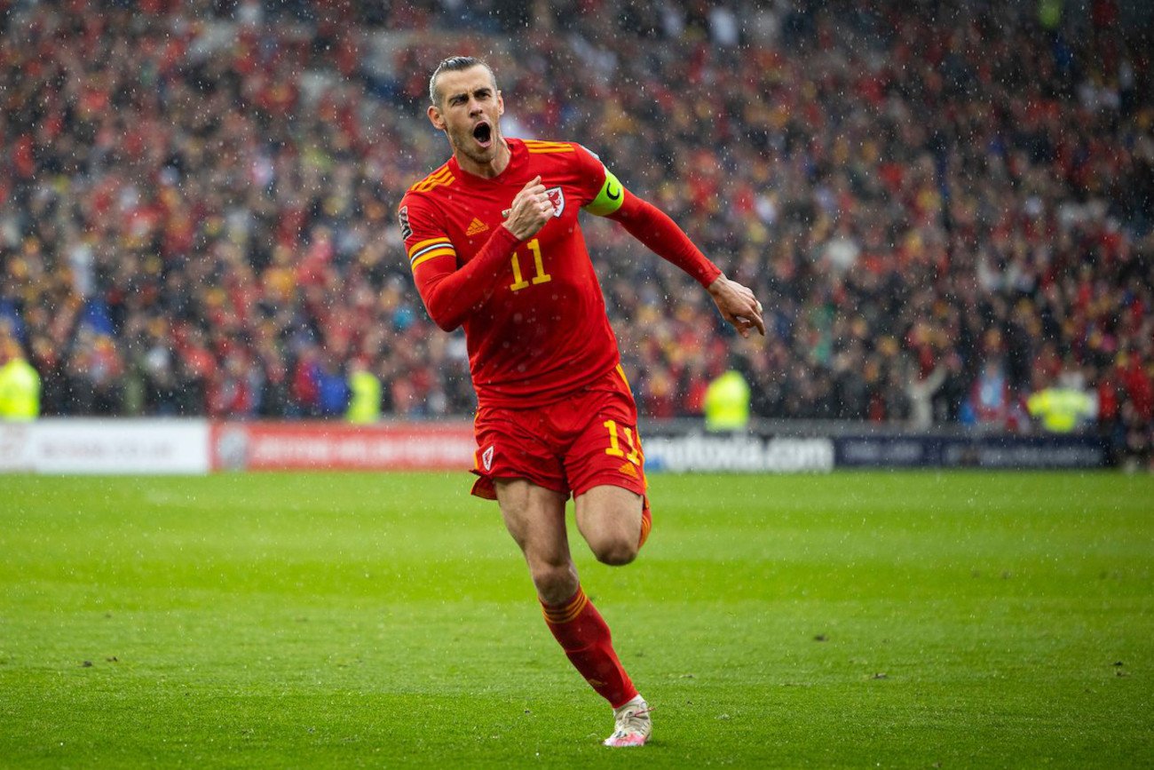 Gareth Bale był współautorem trafienia, który zadecydował o awansie reprezentacji Walii na mistrzostwa świata 2022.