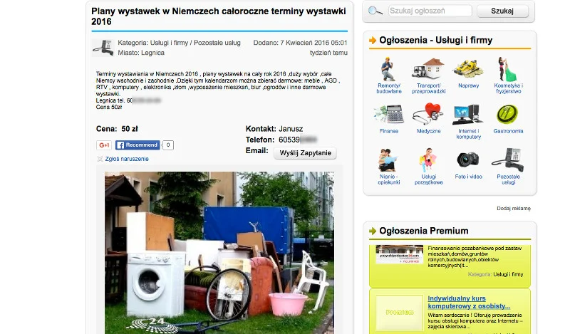 Można dorobić się na wystawkach bez wychodzenia z domu.
