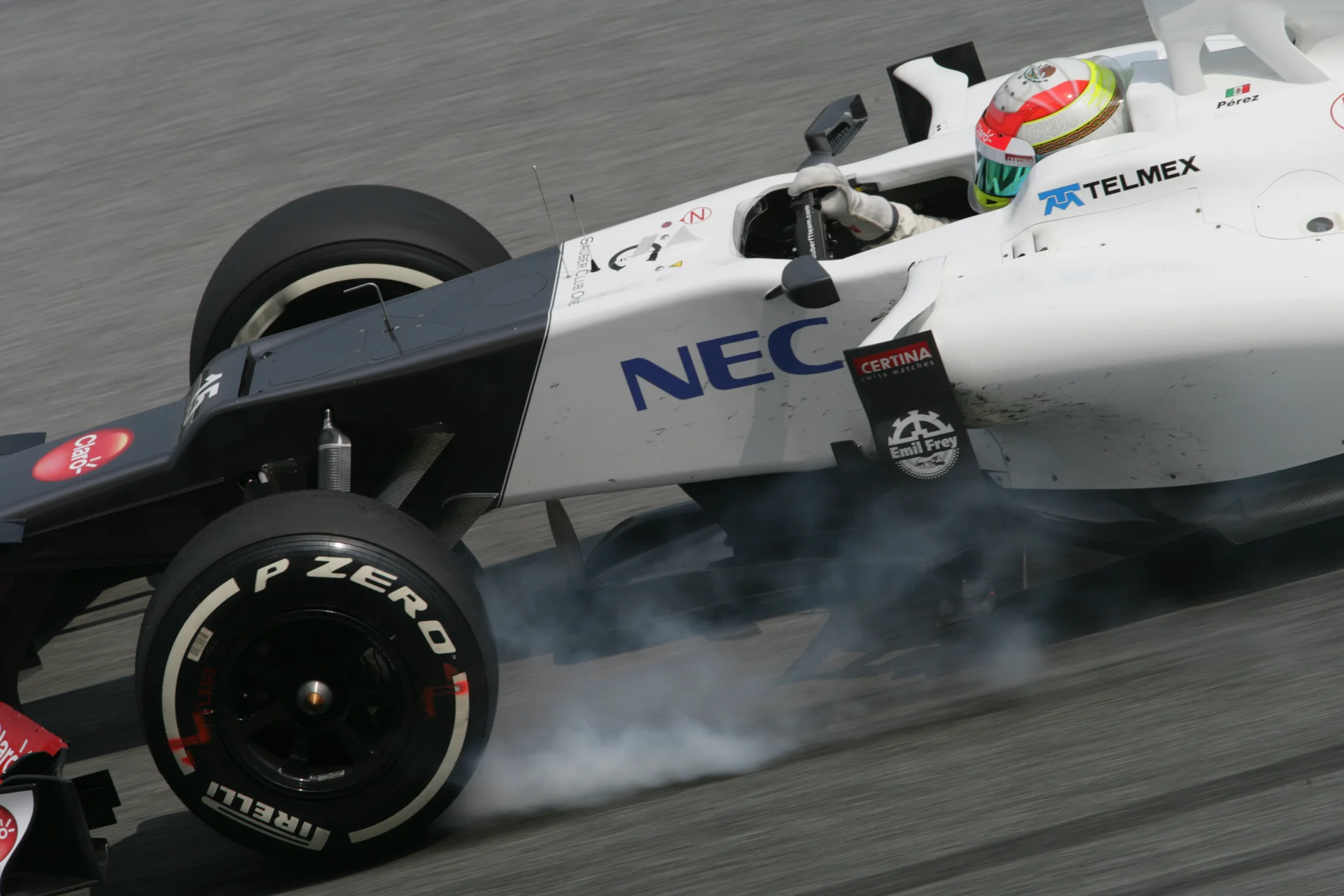 Sergio Perez zaliczył swój najlepszy występ w F1