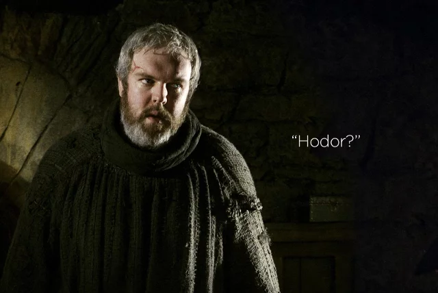 Hodor to jedna z najbardziej popularnych postaci "Gry o tron". Teraz ma nawet własny komunikator.