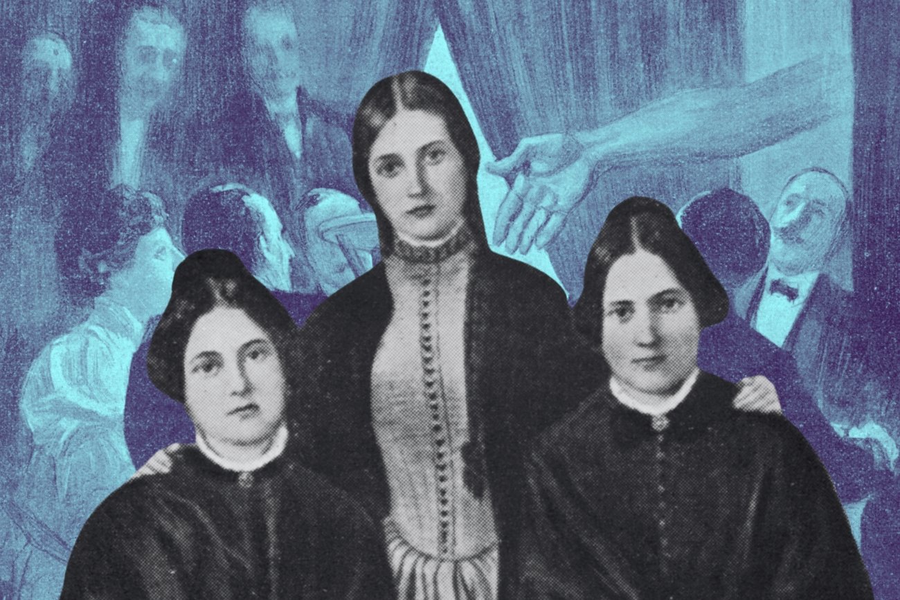 Siostry Fox były medium i wywołały ogromny skandal w spirytystycznym świecie.