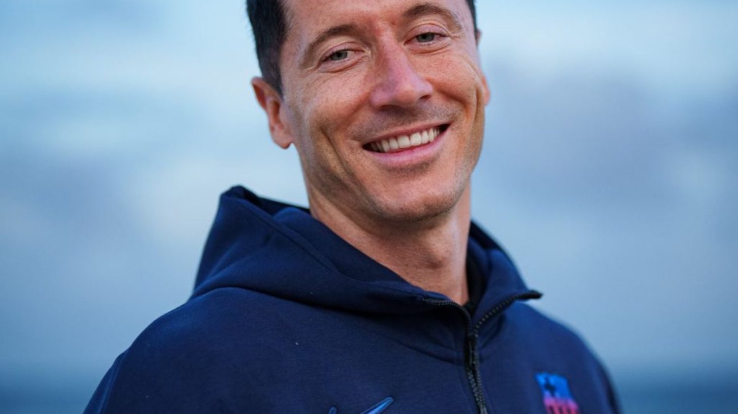Robert Lewandowski w barwach FC Barcelona.