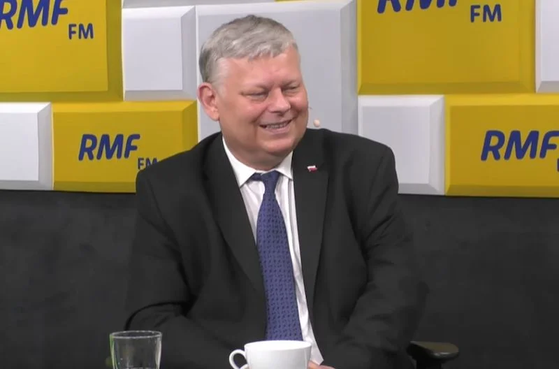 Marek Suski w RMF FM pochwalił się swoim obrazem i mówił o pasji do malarstwa.