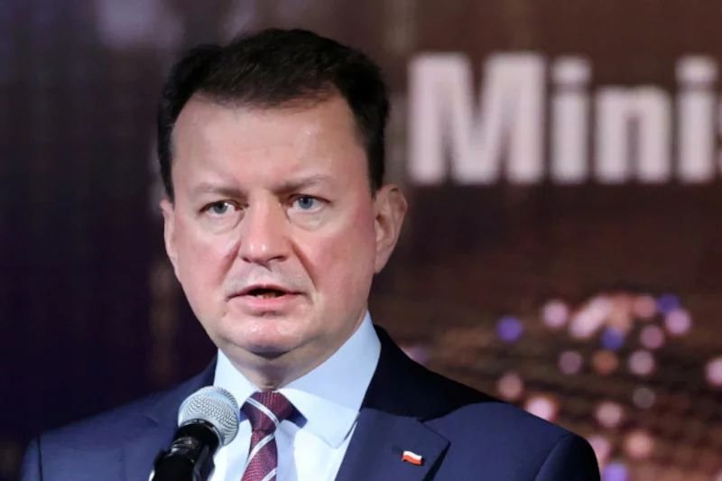 Mariusz Błaszczak potwierdził wkroczenie rosyjskich wojsk do Donbasu.