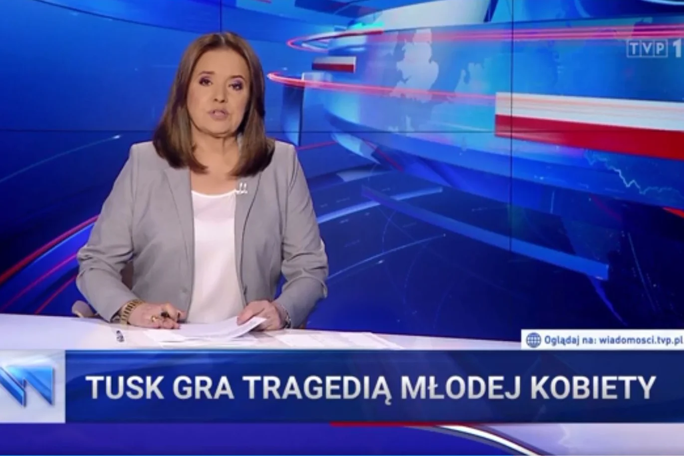 Donaldowi Tuskowi poświęcono w "Wiadomościach" TVP aż trzy materiały.