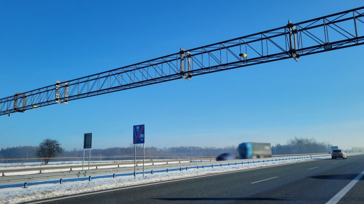 Nowy odcinkowy pomiar prędkości na A4. Kamery już zamontowane odcinkowy pomiar prędkości
